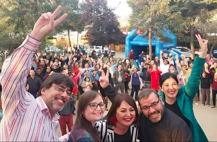 El lanzamiento de "Ideas para Conchalí" a inicios de octubre de 2019 (Facebook)